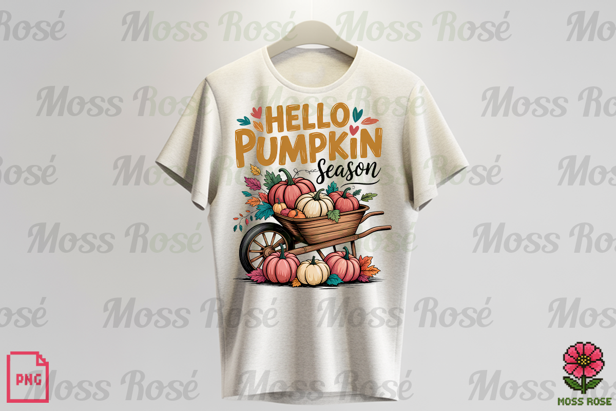 Hello Pumpkin Season Fall, a Graphic by Moss Rose (Photo 3 of 3)