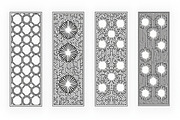 Modern Maze Style Laser Cut Patterns, an Illustration by jahid234 (Thumbnail 5 of 9)