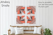 Laser Cut Geometric Star Design 307, a Graphic by AtacanDigital (Thumbnail 2 of 4)