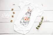 Baby Bunny Set, an Animal Illustration by ReachDreams (Thumbnail 7 of 7)