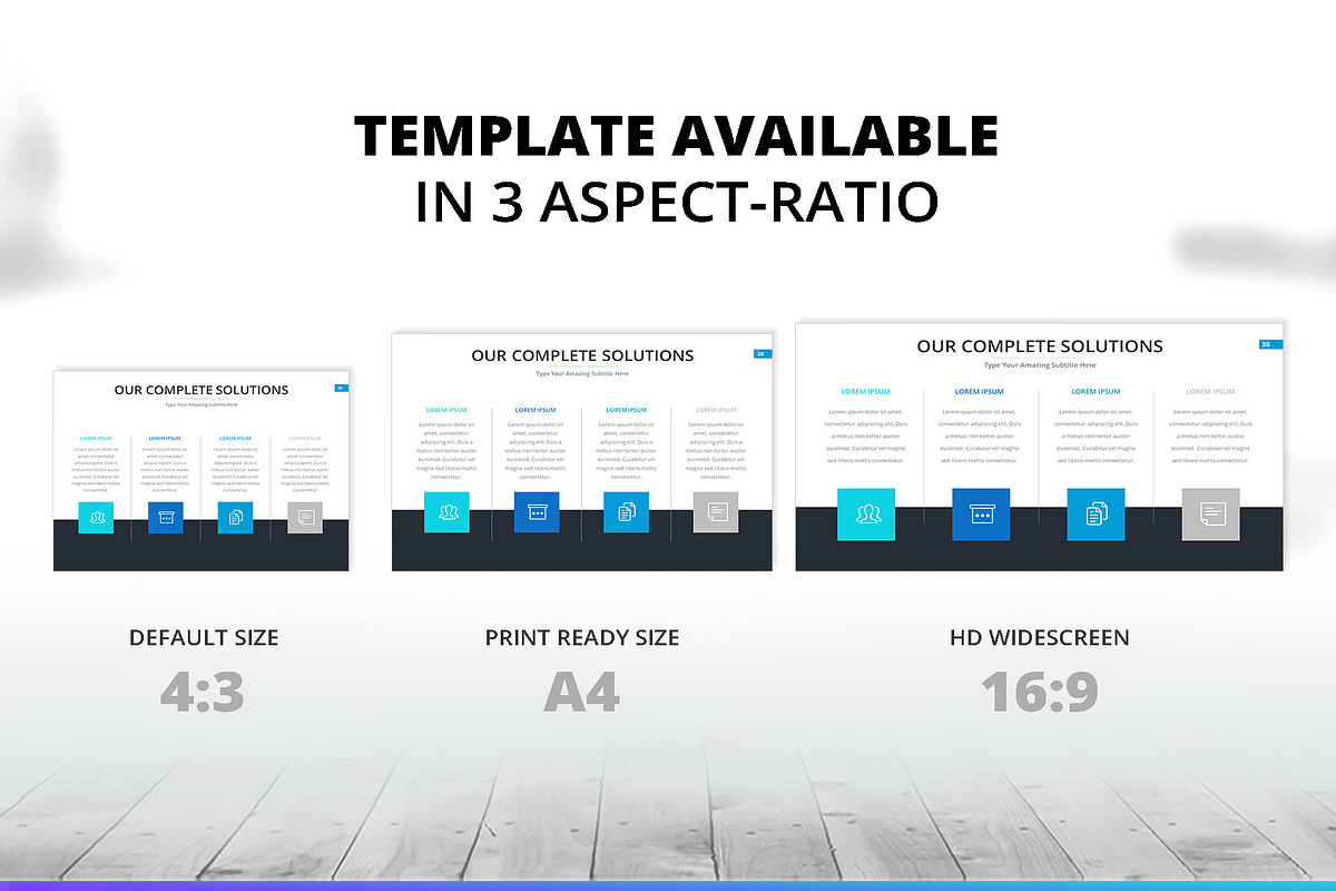 Multipurpose Powerpoint Template, a Presentation Template by pallabip (Photo 3 of 23)