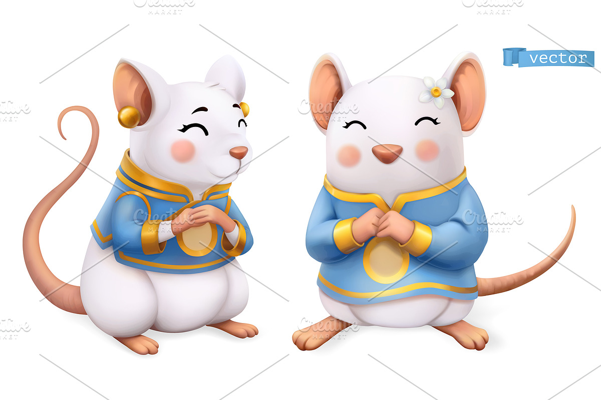Chinese Zodiac signs, calendar 2020, an Icon by Allevinatis Studio (Photo 2 of 13)