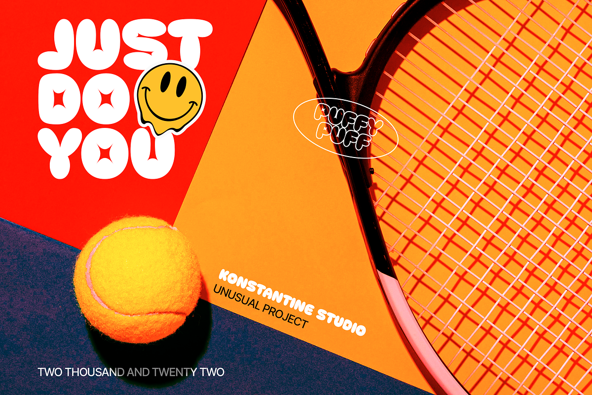 Puffypuff - Bubble Pop Display Fonts, a Font by Konstantine Studio (Photo 5 of 8)