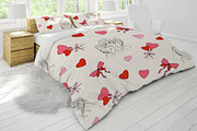 Whimsical Valentine Seamless Pattern, a Pattern Graphic by Groovy Arts (Thumbnail 3 of 5)