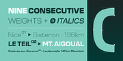 Cobe, a Sans Serif Font by Stawix (Thumbnail 4 of 6)