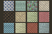 Christmas trees wood backgrounds, a Pattern Graphic by Paper Farms (Thumbnail 2 of 2)