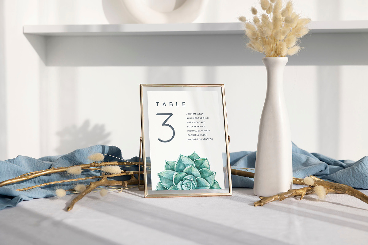 Quartz - Wedding Invitation Suite, an Invitation Template by CinderHeart Designs (Photo 4 of 11)