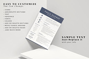 Accountant Resume CV with Experience, a Resume Template by HIRED Design Studio (Thumbnail 7 of 18)