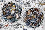 Winter Doodle Big Pack, a Decorative Illustration by BALABOLKA (Thumbnail 4 of 12)