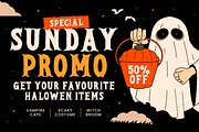 Halloween Font - HALLOWEEN DARKNESS, a Handwritten Font by Umitype (Thumbnail 7 of 8)