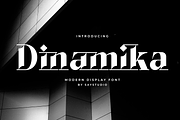 Dinamika - Modern Display Font, a Serif Font by Say Studio (Thumbnail 1 of 10)