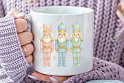 Glitter Nutcracker Friends PNG, an Illustration by CraftArtStudio (Thumbnail 3 of 4)