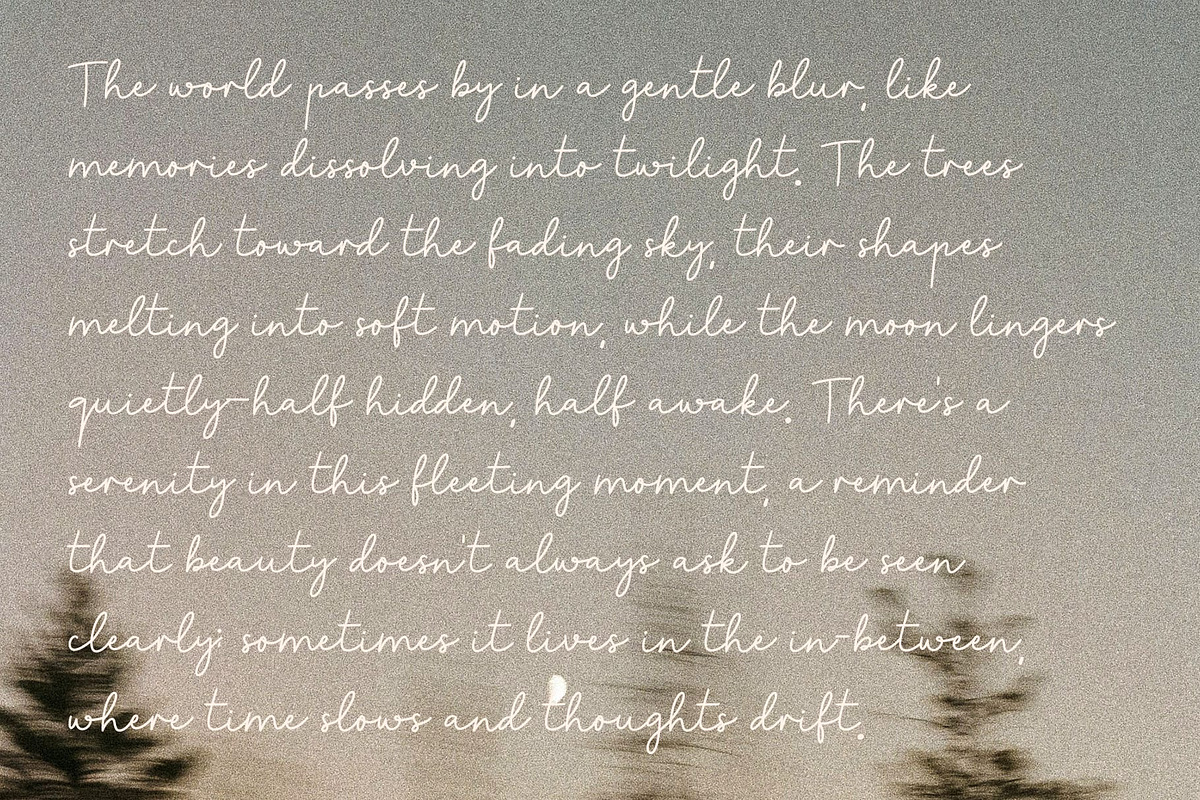 CS Ruska – Handwritten Script Font, a Script Font by Craft Supply Co. (Photo 7 of 8)