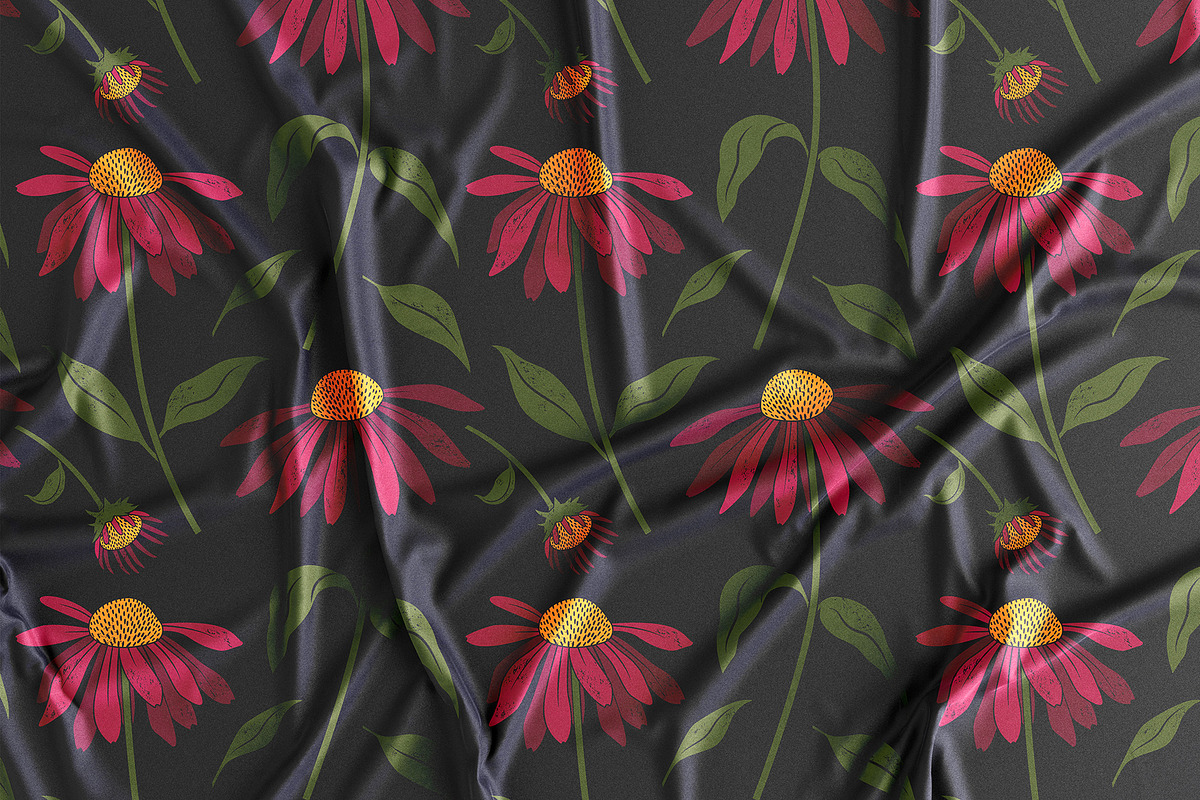 Coneflower Bloom Vector Clipart, an Illustration by Hanna's ArtLab (Photo 9 of 9)