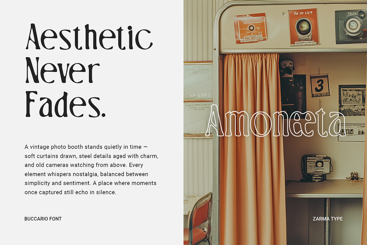 Buccario - Elegant Serif Font, a Serif Font by Zarma Type (Photo 3 of 10)