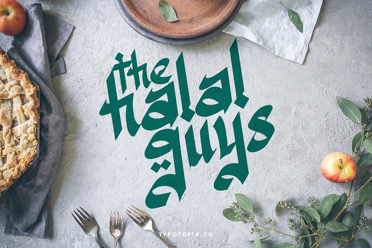 Assyam - Arabic Themed Typeface preview 2