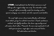 Litane - Handwritten Font Duo, a Script Font by Typeparties (Thumbnail 5 of 10)