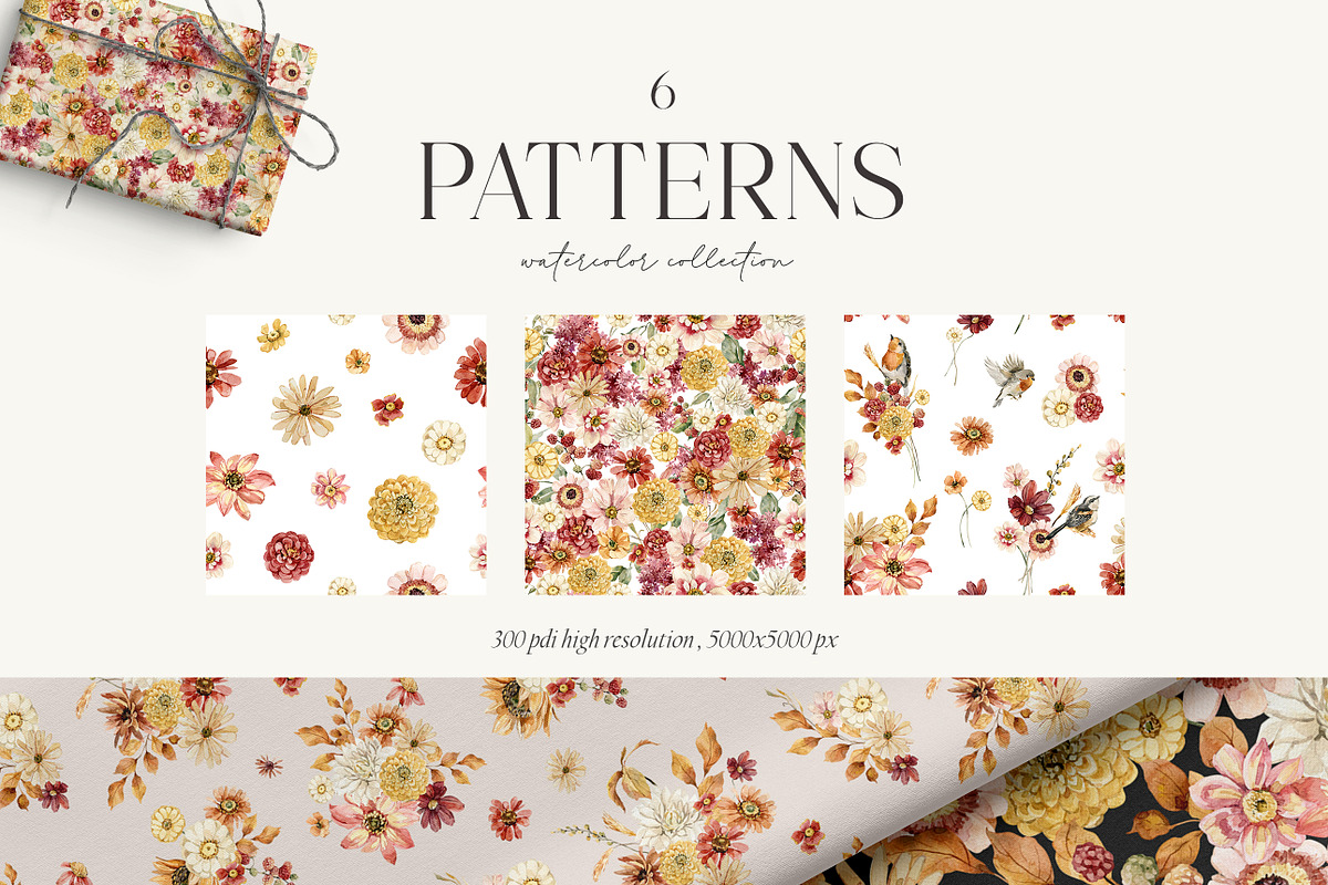 Sunset Chic- autumn collection, a Seasonal Illustration by AleksaArt (Photo 10 of 12)