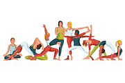 Sports vector illustrations set, a Person Illustration by LisaKolbasa (Thumbnail 12 of 19)