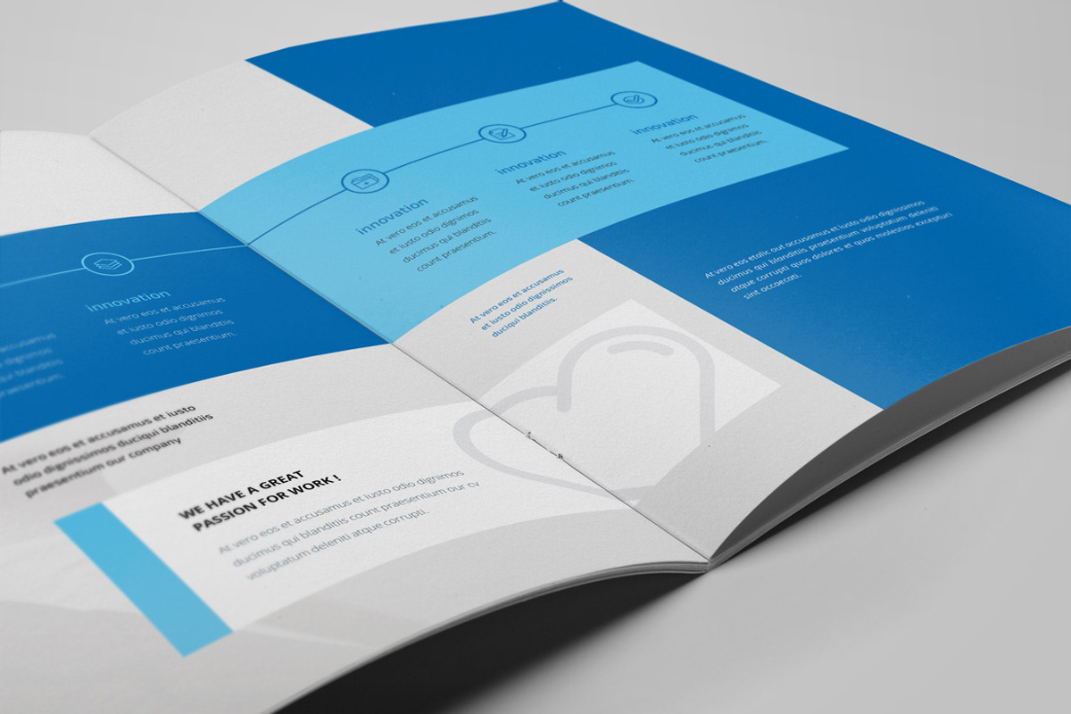Annual Report A4 & Us Letter, a Brochure Template by Pro-Gh (Photo 5 of 20)