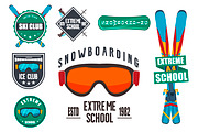 Ski Winter Sports Logo, an Illustration by Iryna Danyliuk (Thumbnail 7 of 8)