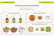 Islamic Line Icon Set Ramadan & Eid, an Illustration by MEANDSTUDIO (Thumbnail 4 of 5)