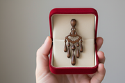 Chandelier Earring Laser Cut Design, an Object Graphic by Amazin_art (Thumbnail 3 of 5)