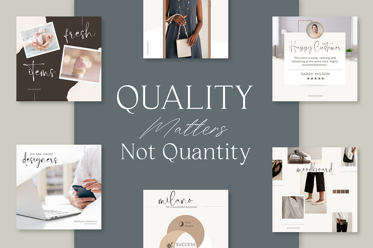CLASSY Paper Based Instagram Creator, a Social Media Template by SNIPESCIENTIST (Photo 4 of 33)
