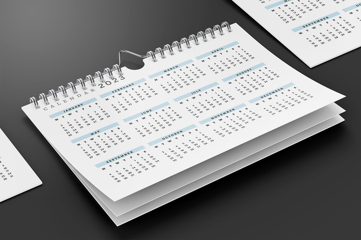 Calendar Template/Yearly Calendar, a Stationery Template by Design Zone (Photo 3 of 4)