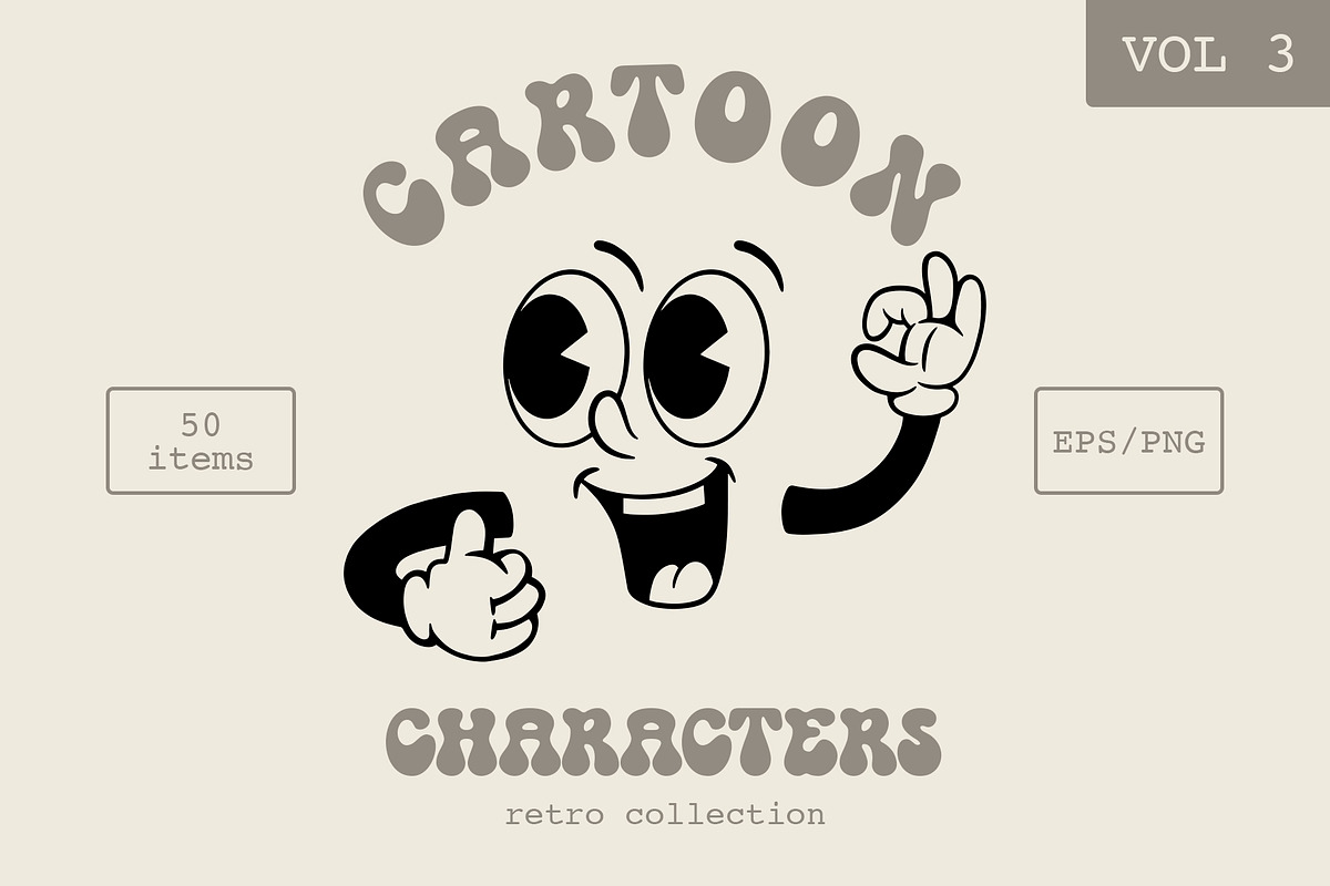 80% OFF Cartoon Characters Bundle, an Illustration by Alina Sh (Photo 4 of 5)