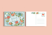 Floral Card Collection-45 files, a Card Template by Werlang Paper (Thumbnail 41 of 43)