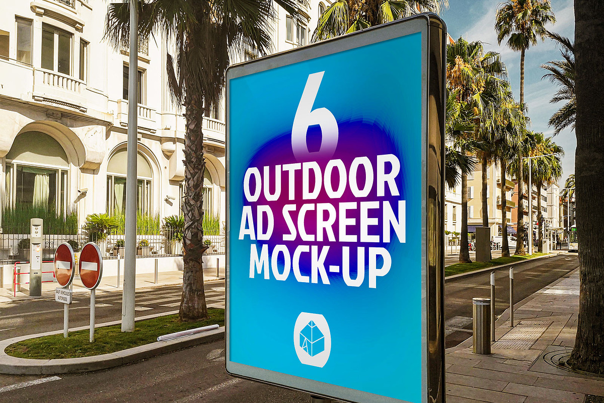 Outdoor Ad Screen MockUps Bundle, an Advertising Mockup by Graphic Shelter (Photo 6 of 9)