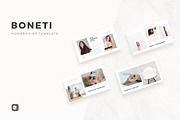 Boneti Minimalist PowerPoint, a Presentation Template by slidequest (Thumbnail 1 of 18)