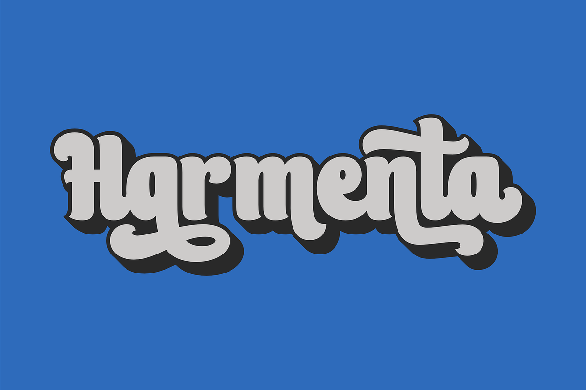 Harmenta, a Script Font by ahweproject (Photo 5 of 14)