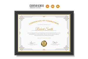 565. Modern Certificate Template