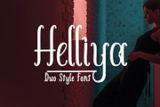 Helliya Duo Style, a Sans Serif Font by PollemSt (Thumbnail 1 of 7)