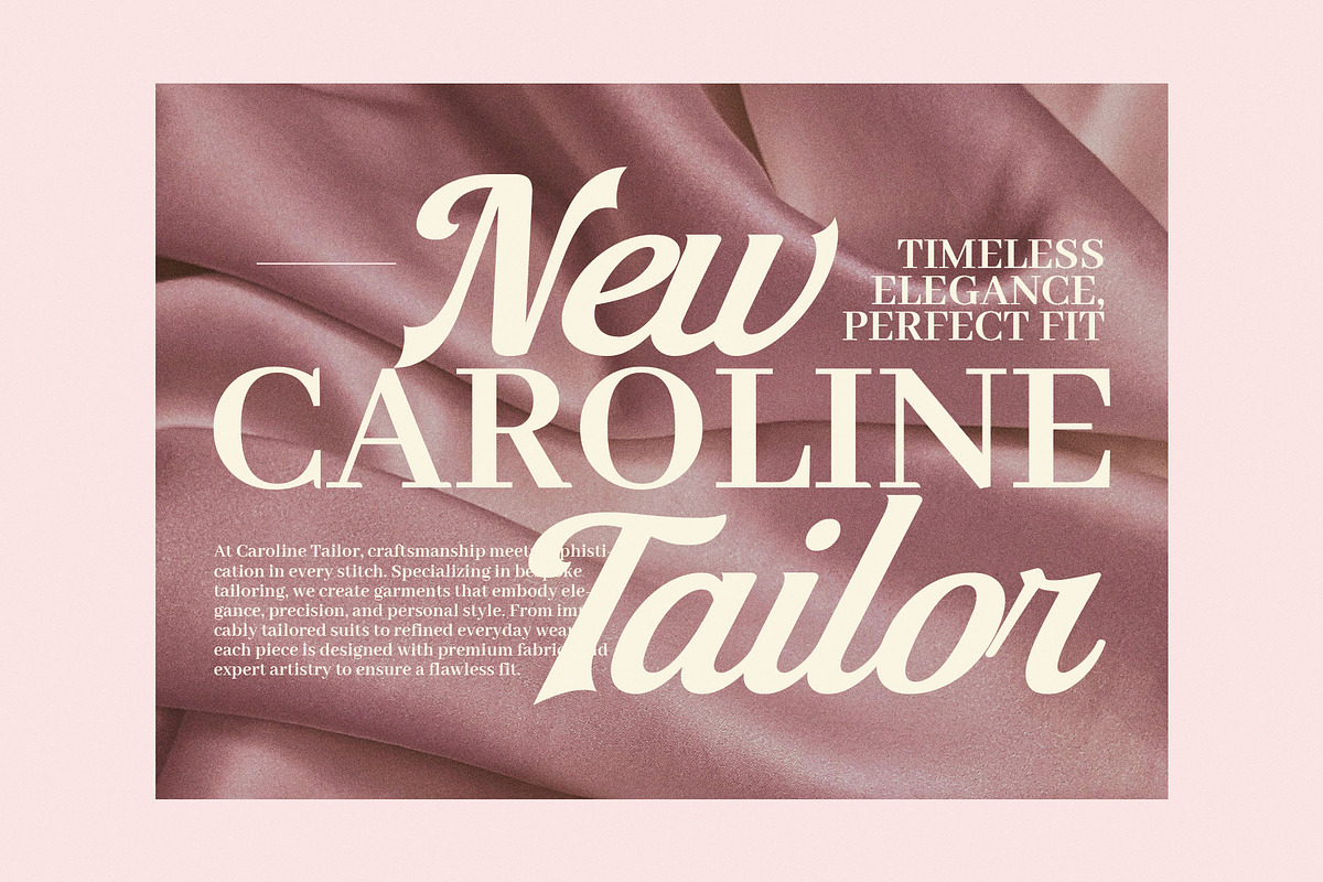Risty Script Font, a Script Font by Elegant Font (Photo 3 of 8)