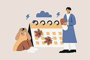 CBT Illustration, a Healthcare Illustration by Jump Studio (Thumbnail 3 of 10)