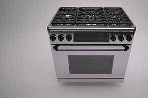 36 Inch Gas Range Cooker