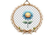 Whimsical Sunflower Summer Clipart, an Illustration by DreamArtGraphic (Thumbnail 6 of 8)