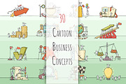 Business concepts with people #2, a Finance Illustration by Sapunkele (Thumbnail 1 of 2)
