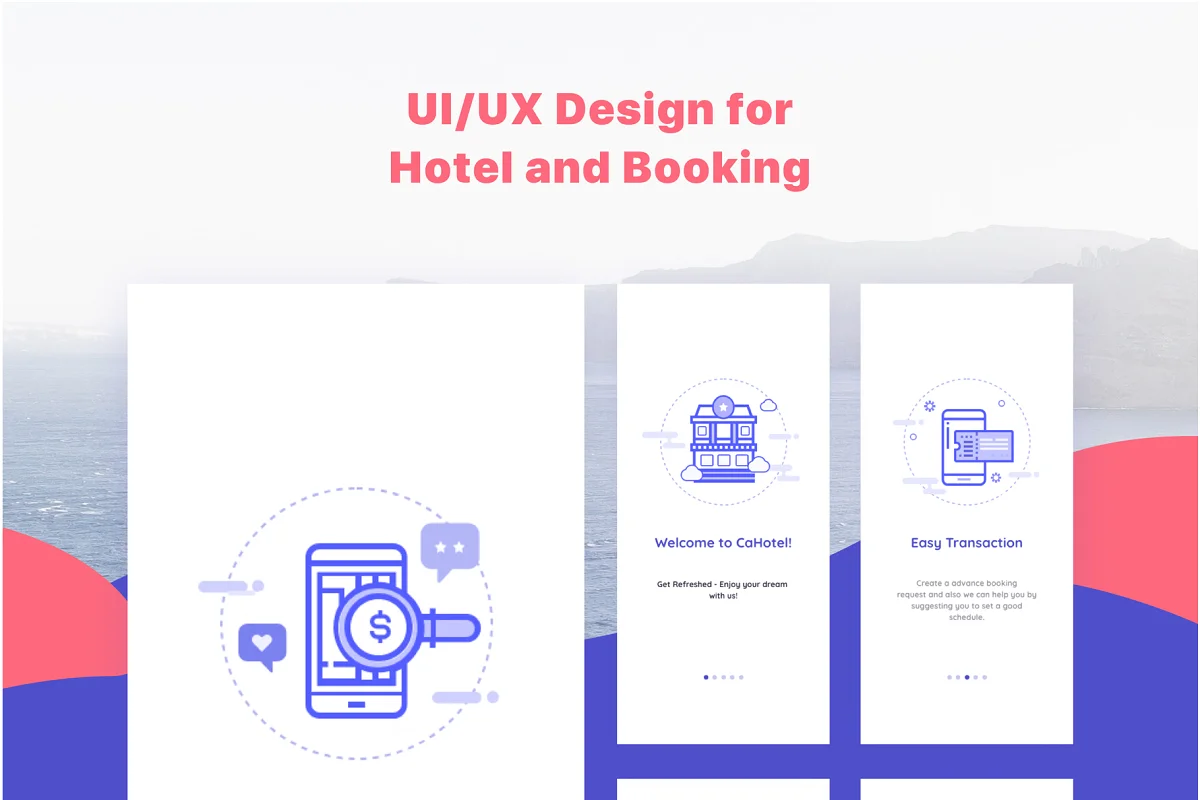 Cahotel - Booking Hotel App Design, an App Template by Capi Product (Photo 2 of 5)
