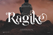 Ragike Elegant Stylish Serif Font, a Serif Font by Graphicxell (Thumbnail 1 of 8)