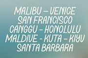 La Tropic Summer Typeface, a Handwritten Font by Casloop Studio (Thumbnail 7 of 15)