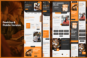 Detriot - Agency Landing Page, a Landing Page Template by byalikhan (Thumbnail 6 of 6)
