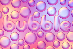 Bubble Text Effect