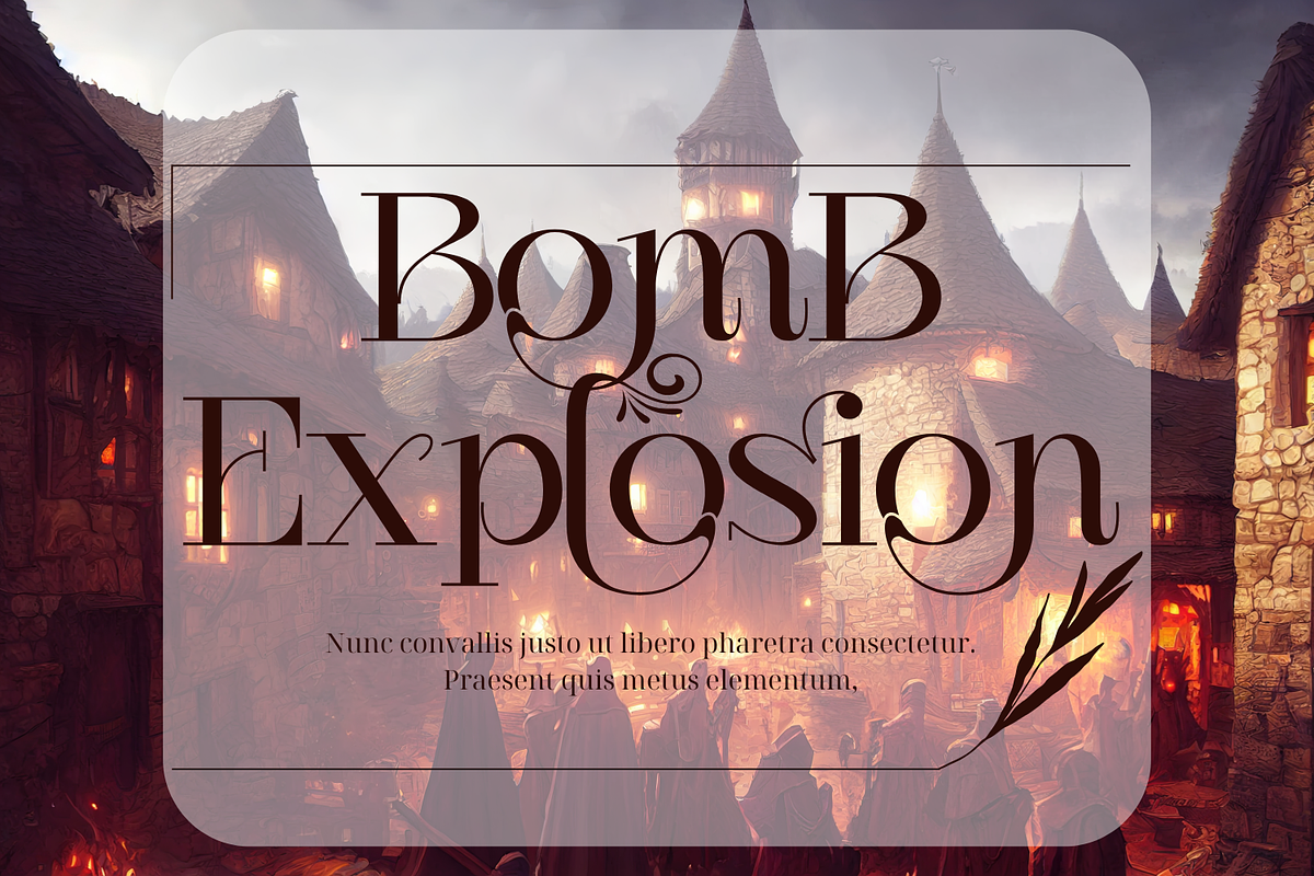 Dragon Hoarders Font, a Serif Font by 177Studio (Photo 6 of 8)
