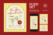 New Year Special Sale Flyer, a Flyer Template by graphicook (Thumbnail 1 of 3)