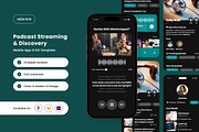 WhisPod - Podcast Streaming App UI, an App Template by twinstd (Thumbnail 1 of 5)