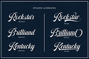 Putteri Script, a Script Font by Alpha Bento (Thumbnail 4 of 8)